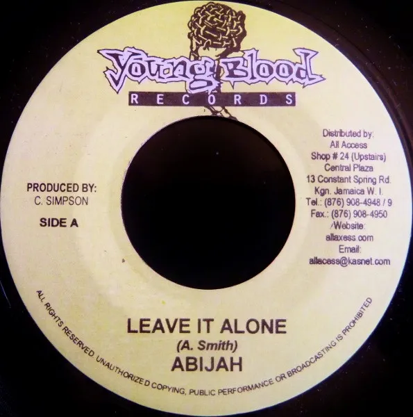 Leave It Alone