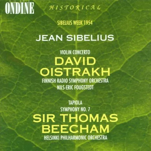 Sibelius Week 1954  . Violin Concerto / Tapiola / Symphony No.7