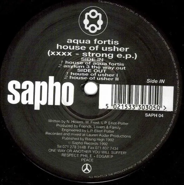 House Of Usher (XXXX - Strong E.P.)