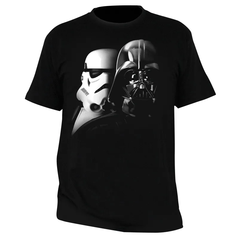 Tričko Star Wars - "Vader a Trooper" pánské, černé S
