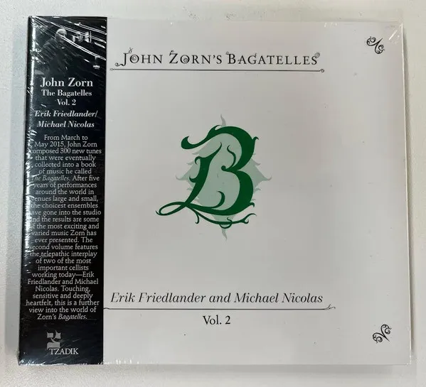 The Bagatelles Vol.2: Erik Friedlander and Michael Nicolas