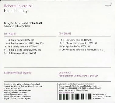 Händel in Italy - Arien aus italienischen Kantaten für Sopran