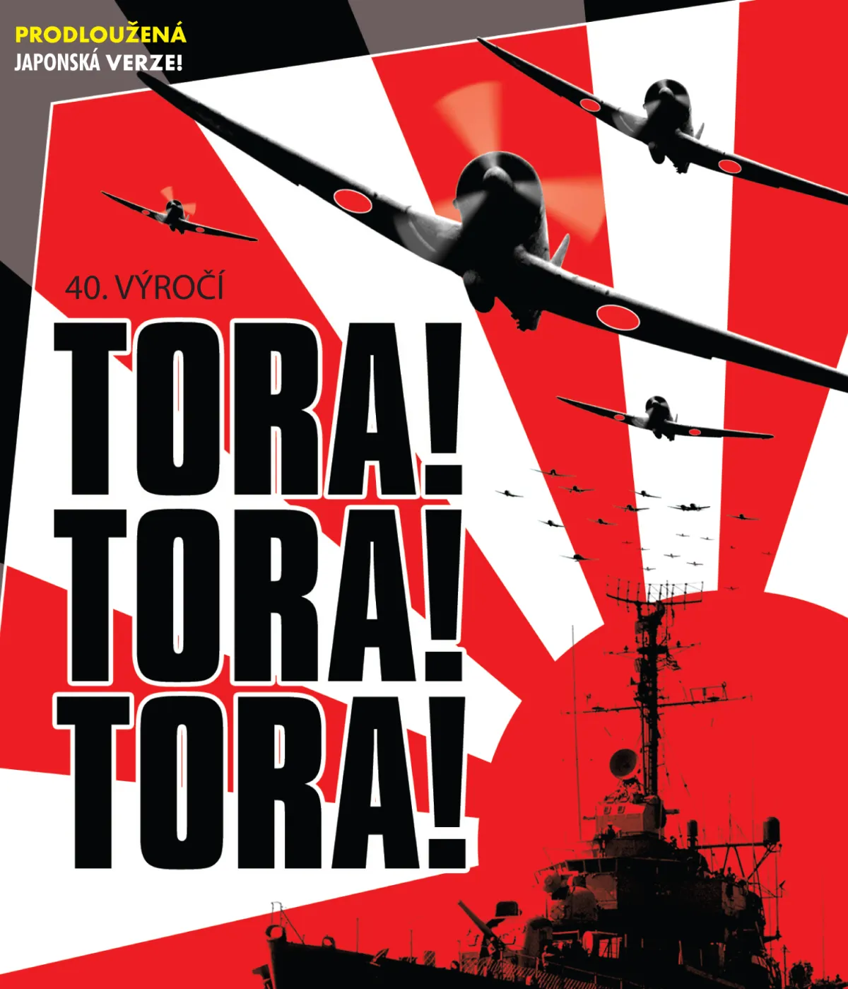 Tora! Tora! Tora! BD - původní a prodloužená japonská verze
