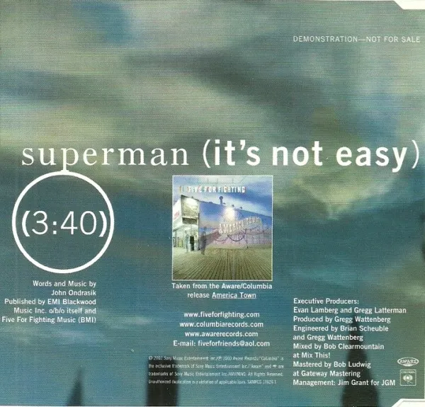 Superman (It's Not Easy)