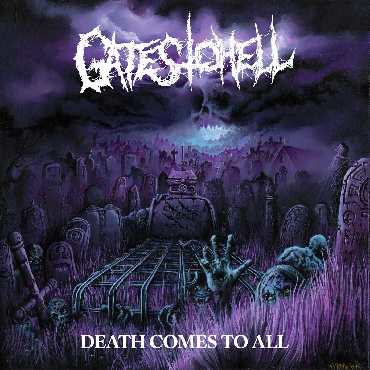 Death Comes To All (Purple/White Swirl Vinyl)