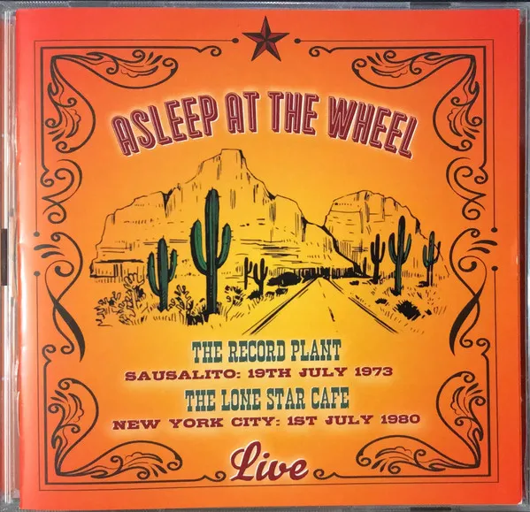 Live: The Record Plant Sausalito: 19th July 1973 The Lone Star Cafe: New York City: 1st July 1980