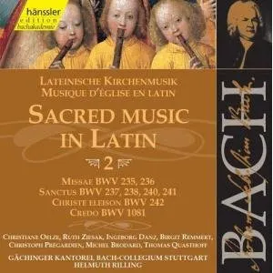 Die vollständige Bach-Edition Vol.72 (Lateinische Kirchenmusik II)