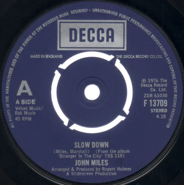 Slow Down