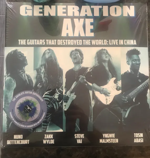 The Guitars That Destroyed The World: Live In China (180g) (Limited Edition) (Clear/Blue/Green Splatter Vinyl)