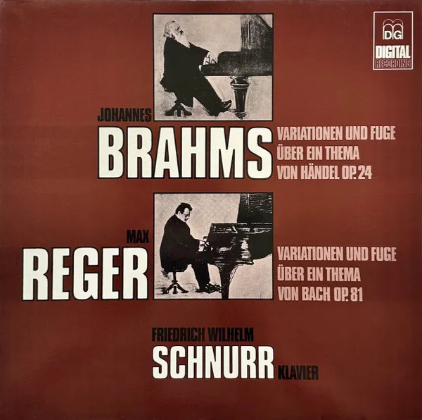 Variationen Und Fuge Über Ein Thema Von Händel Op. 24 / Variationen Und Fuge Über Ein Thema Von Bach Op. 81