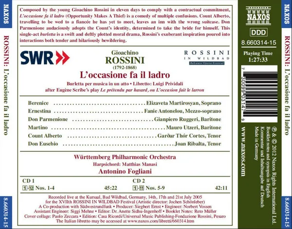 L'Occasione fa il ladro