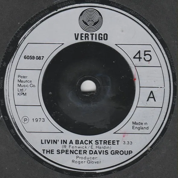Livin' In A Back Street
