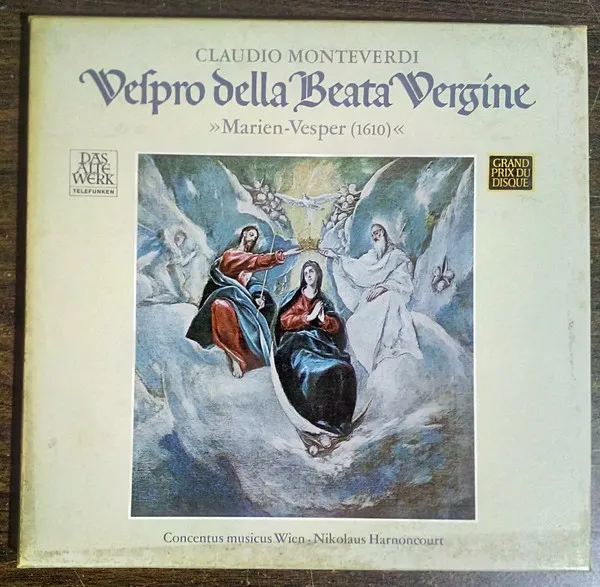 Vespro Della Beata Vergine »Marien-Vesper (1610)«