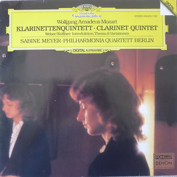 Klarinettenquintett = Clarinet Quintet / Introduktion, Thema & Variationen