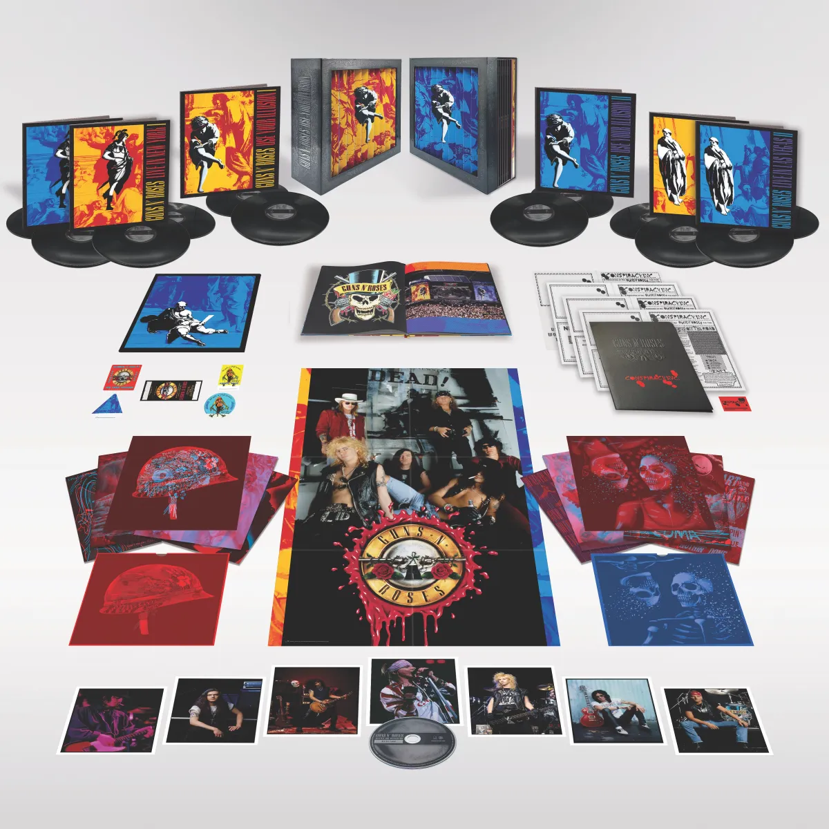 Use Your Illusion I + II (remastered) (180g) (Limited Super Deluxe Box Edition)