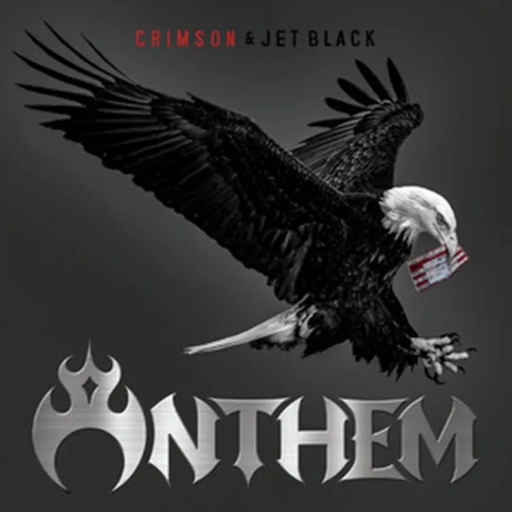 CRIMSON & JET BLACK (WHITE VINYL)