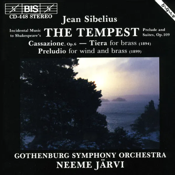 The Tempest Suites, Op. 109 / Cassazione, Op. 6 / Tierra For Brass /  Preludio For Wind And Brass