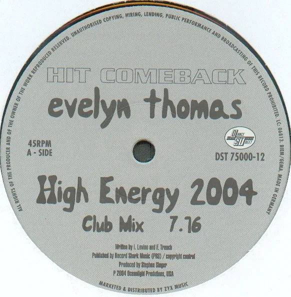 High Energy 2004
