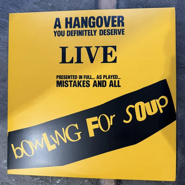 A Hangover You Definitely Deserve (Live) (Yellow & White Blend Vinyl)
