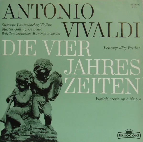 Die Vier Jahreszeiten - Violinkonzerte Op. 8 Nr. 1-4