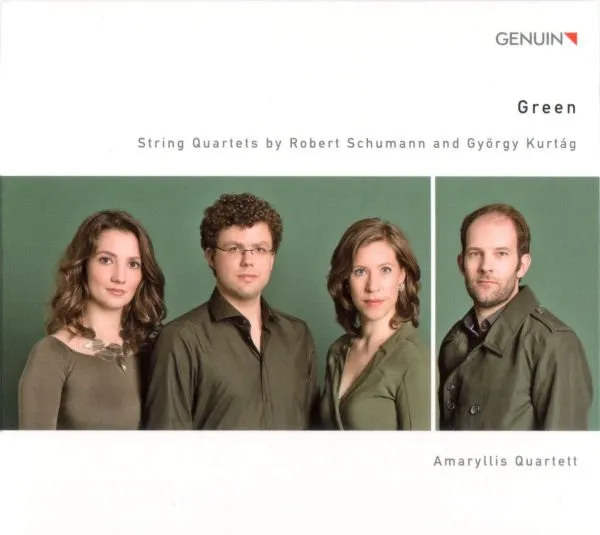 Green: String Quartets By Robert Schumann And György Kurtág