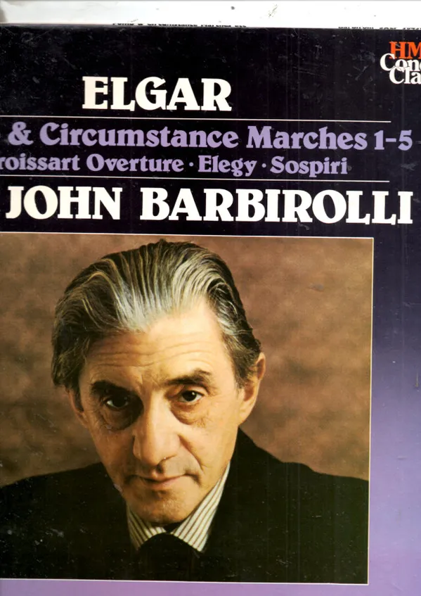 Pomp And Circumstances Marches, Op. 39 / Elegy, Op. 58 / Sospiri, Op 70 / Overture "Froissart", Op. 19