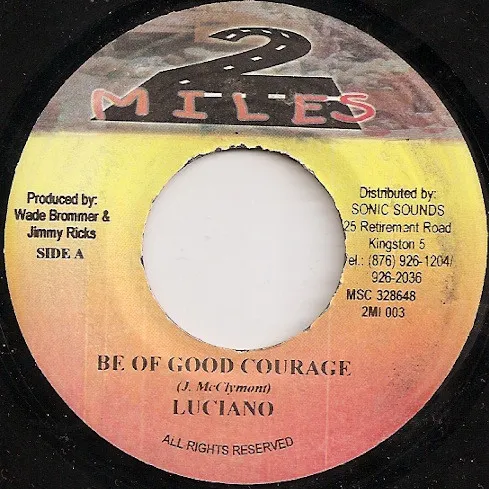 Be Of Good Courage
