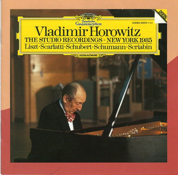 The Studio Recordings - New York 1985: Liszt · Scarlatti · Schubert · Schumann · Scriabin
