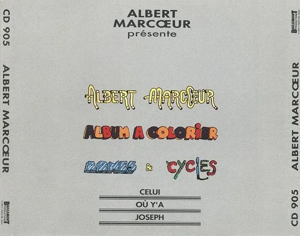 Albert Marcœur / Album À Colorier / Armes Et Cycles / Celui Où Y'a Joseph