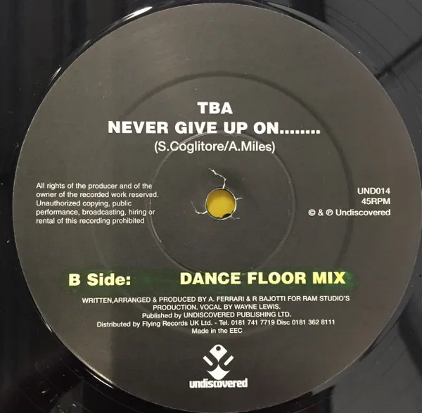 Never Give Up On........
