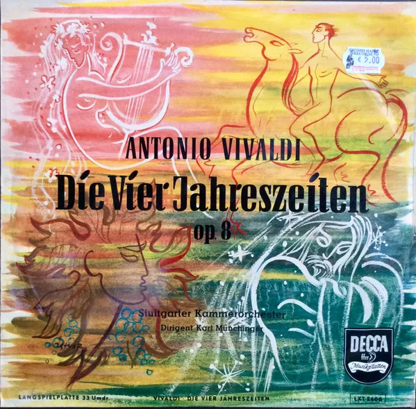 Antonio Vivaldi - Die Vier Jahreszeiten, Le Quattro Stagioni,  Opus. 8 N° 1 A 4
