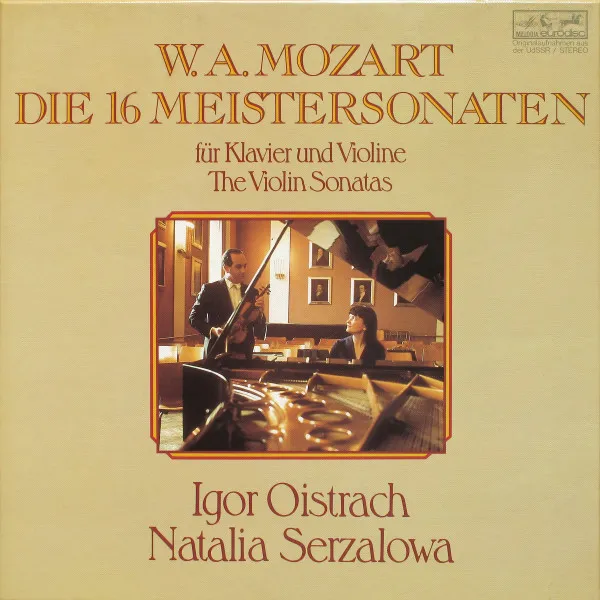 Die 16 Meistersonaten Für Klavier Und Violine = The Violin Sonatas