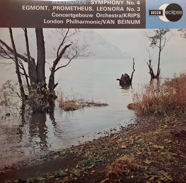 Symphony No. 4, Egmont, Prometheus, Leonora No. 3