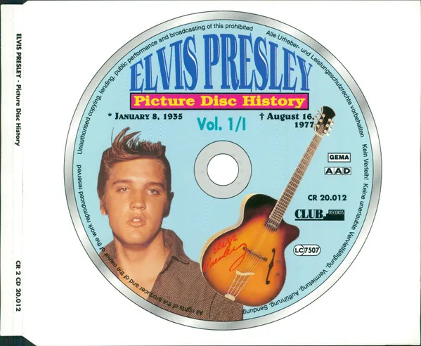 Picture Disc History Vol. 1