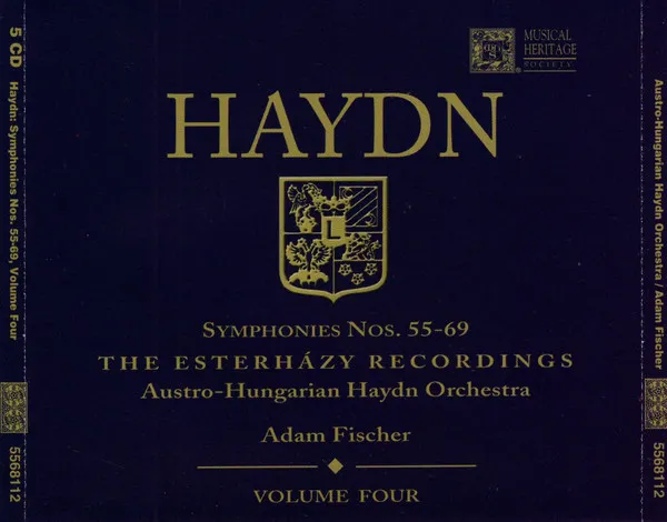 Symphonies Nos. 55-69 - The Esterházy Recordings - Volume Four