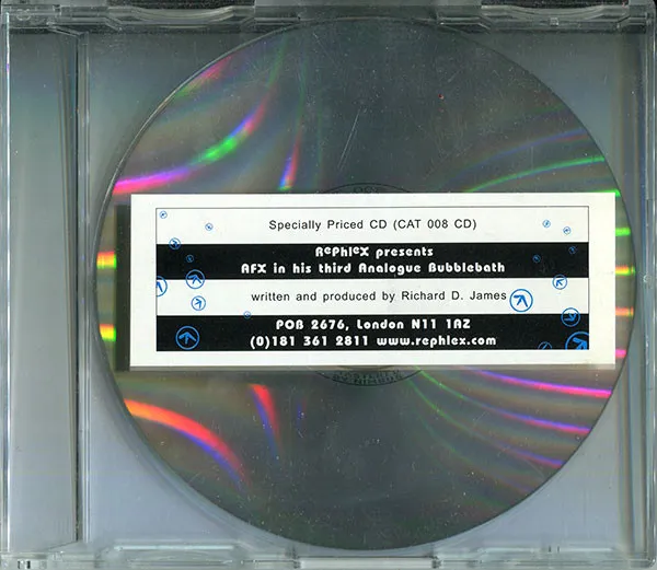 AFX In His Third Analogue Bubblebath