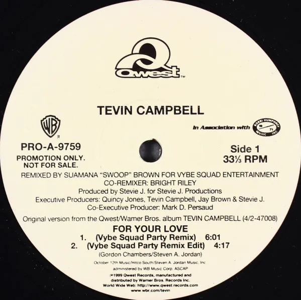 For Your Love (Remixes)