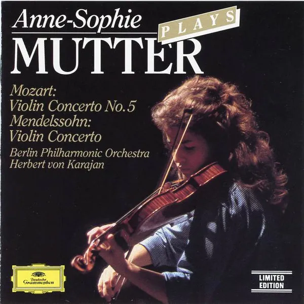Anne-Sophie Mutter Plays Mozart: Violin Concerto No. 5 / Mendelssohn: Violin Concerto