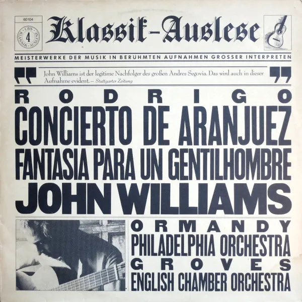 Concerto De Aranjuez / Fantasia Para Un Gentilhombre