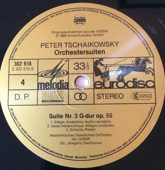 Orchestersuiten 1 ~ 4
