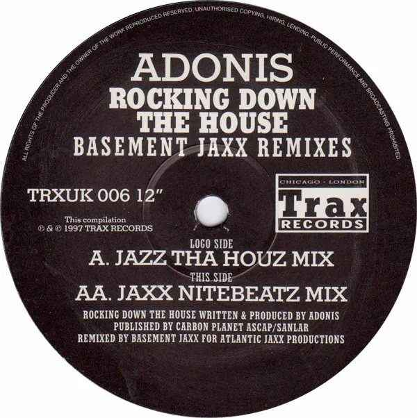 Rocking Down The House (Basement Jaxx Remixes)