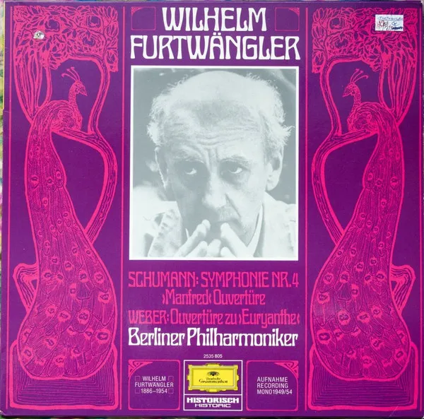 Symphonie Nr. 4 · ›Manfred‹ Ouvertüre / Ouvertüre Zu ›Euryanthe‹