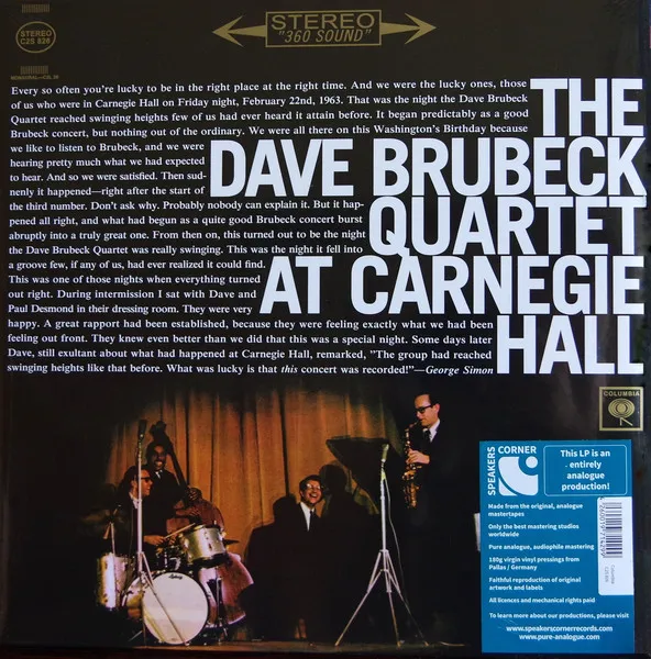 At Carnegie Hall (180g)