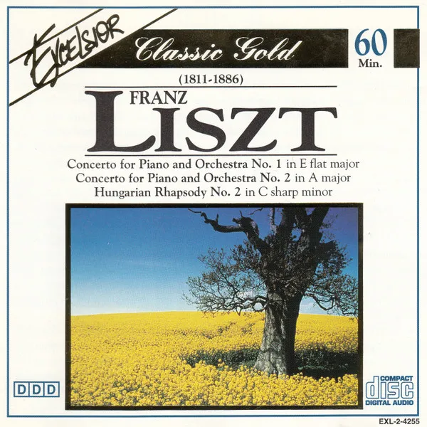 Concerto For Piano And Orchestra No. 1 In E Flat Major / Concerto For Piano And Orchestra No. 2 In A Major / Hungarian Rhapsody No. 2 In C Sharp Minor