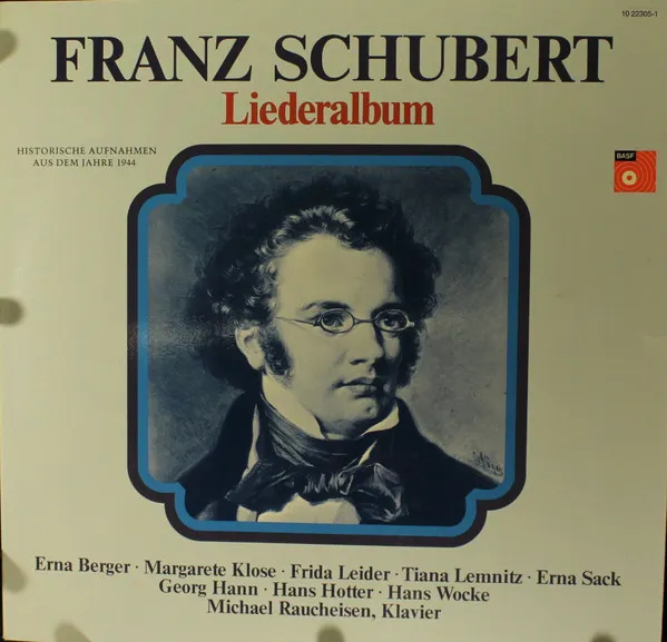 Liederalbum - Historische Aufnahmen Aus Dem Jahre 1944