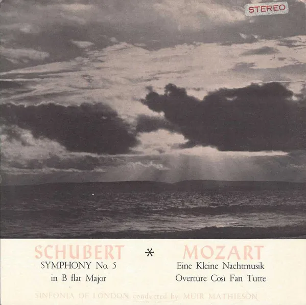 Symphony No. 5 In B Flat Major / Eine Kleine Nachtmusik, Overture Così Fan Tutte