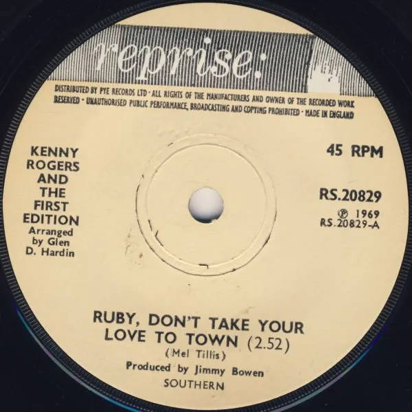 Ruby, Don't Take Your Love To Town