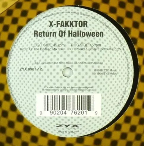 Return Of Halloween