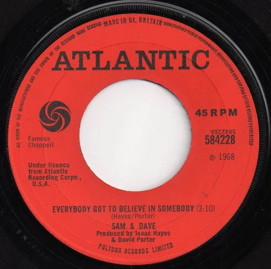 Everybody Got To Believe In Somebody / If I Didn't Have A Girl Like You