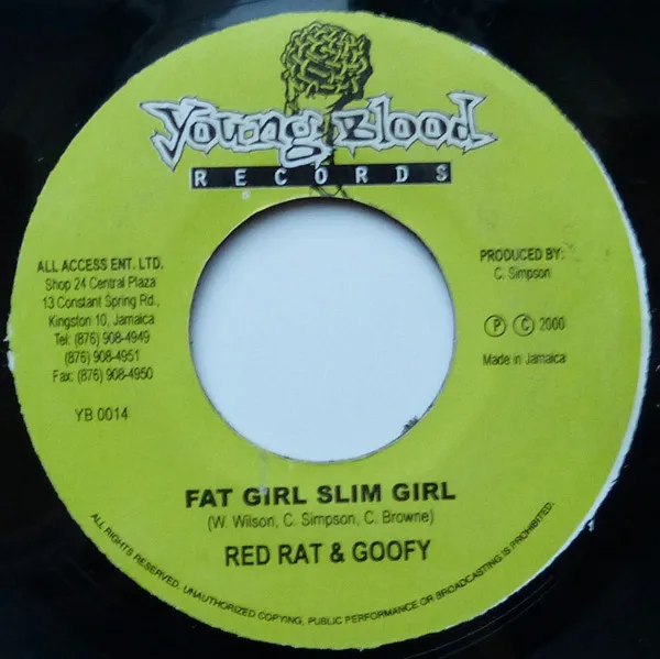 Fat Girl Slim Girl